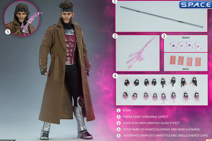 1/6 Scale Gambit Deluxe