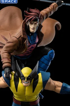 1/10 Scale Gambit & Wolverine Deluxe Art Scale Statue