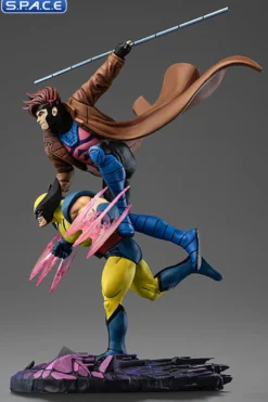 1/10 Scale Gambit & Wolverine Deluxe Art Scale Statue