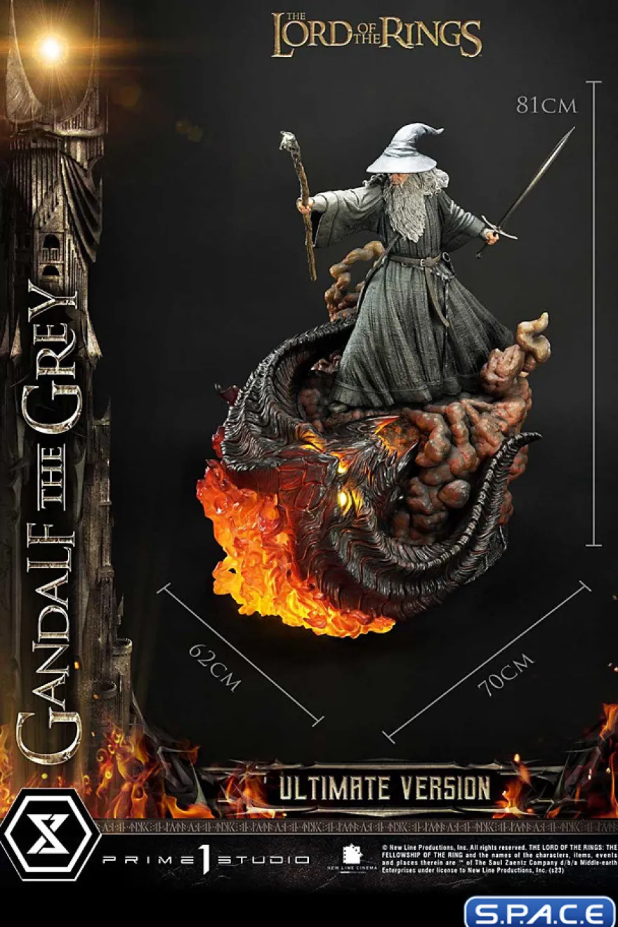 1/4 Scale Gandalf the Grey Ultimate Premium Masterline Statue