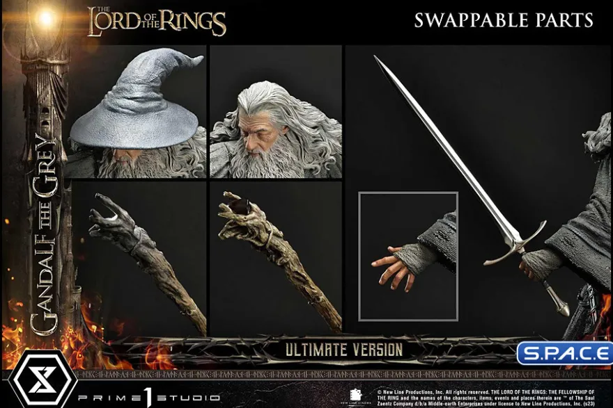 1/4 Scale Gandalf the Grey Ultimate Premium Masterline Statue