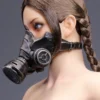 1/6 Scale Gas Mask Version A