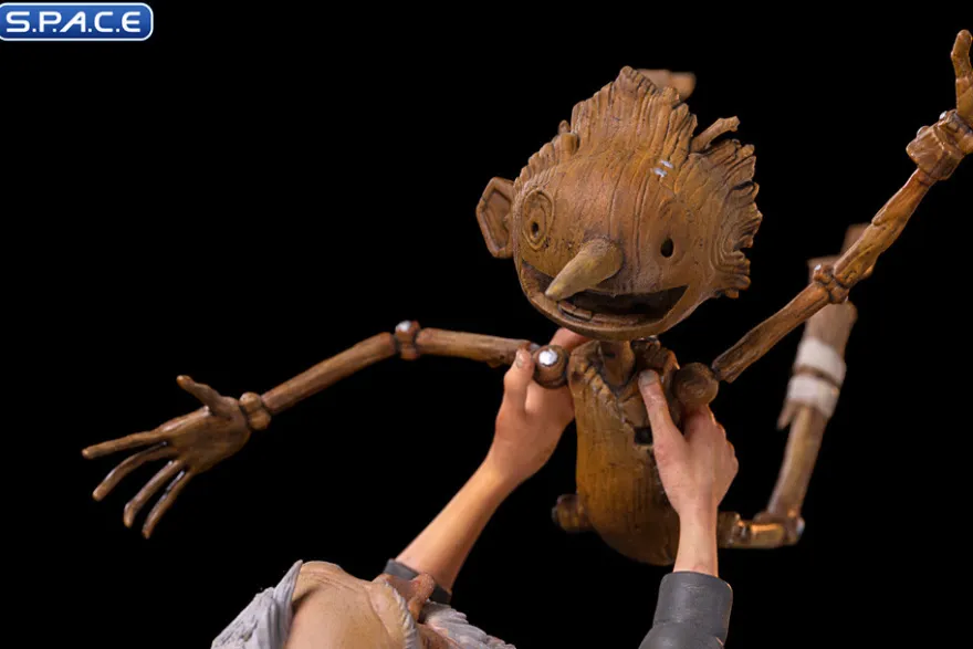 1/10 Scale Geppetto & Pinocchio Art Scale Statue