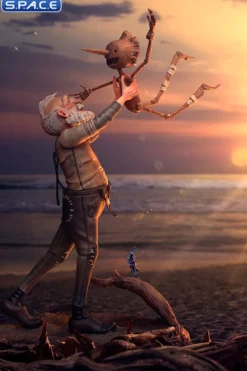 1/10 Scale Geppetto & Pinocchio Art Scale Statue