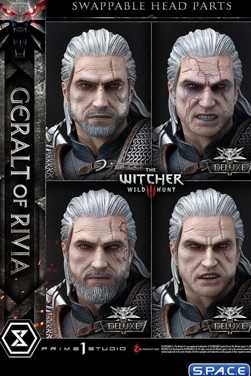1/3 Scale Geralt of Rivia Deluxe Version