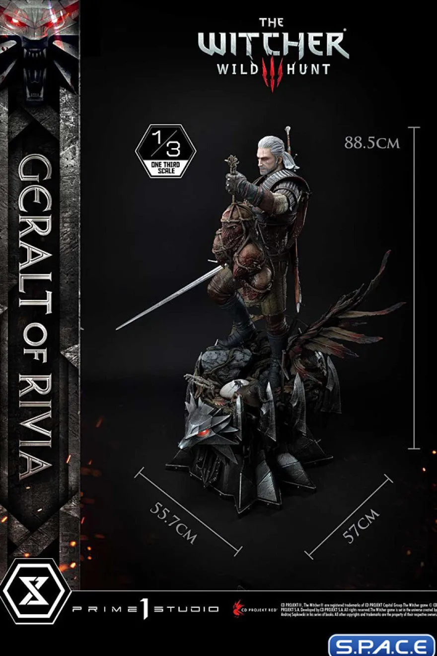 1/3 Scale Geralt of Rivia Deluxe Version