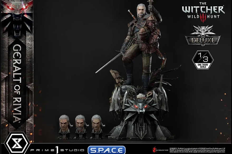 1/3 Scale Geralt of Rivia Deluxe Version
