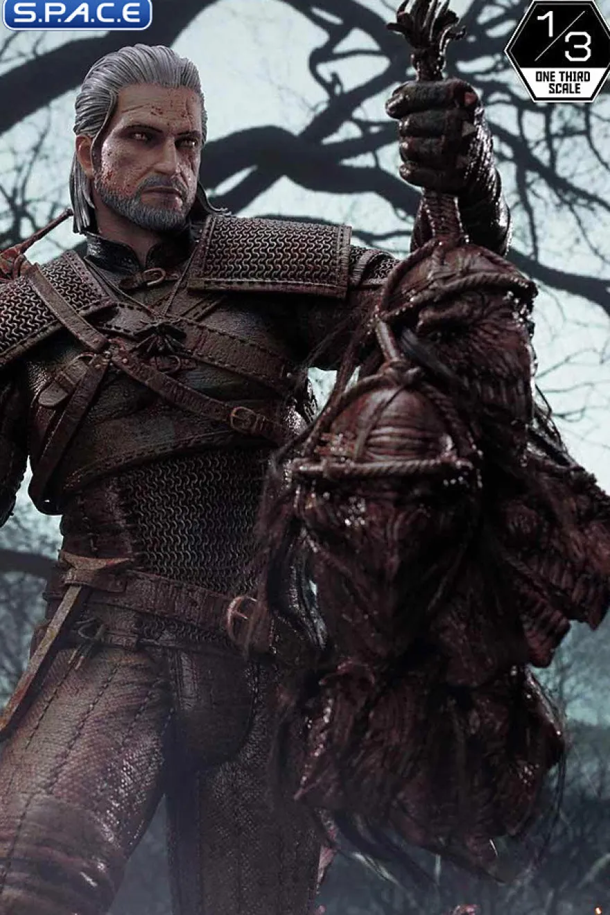 1/3 Scale Geralt of Rivia Museum Masterline Statue