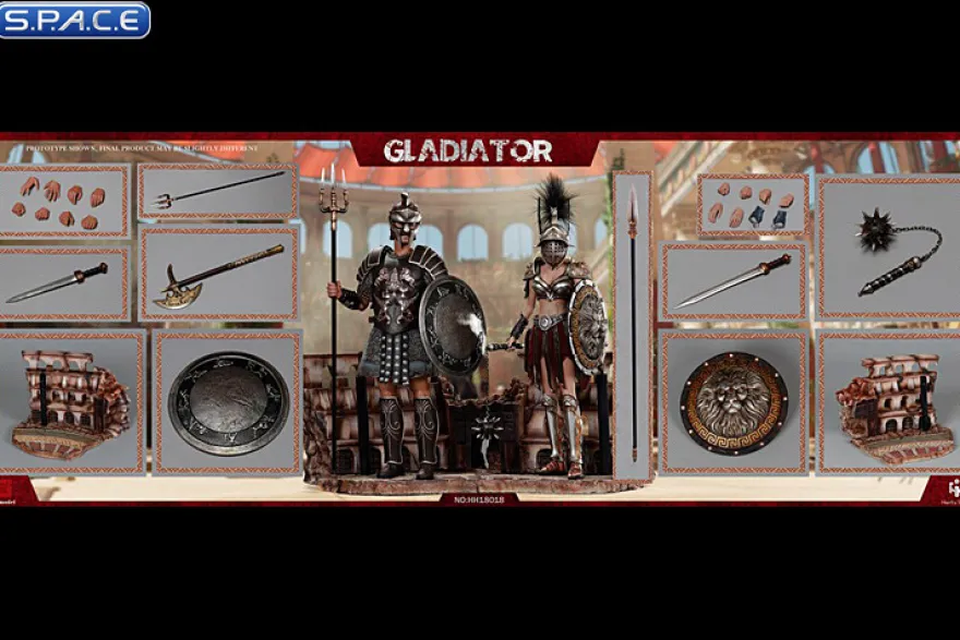 1/6 Scale Gladiatrix with black crista &