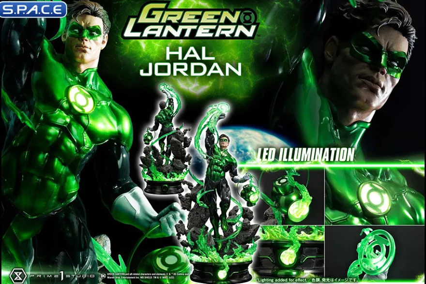 1/6 Scale Green Lantern Hal Jordan Museum Masterline Statue