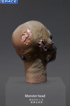 1/6 Scale grotesque Gas Mask Zombie Head Sculpt