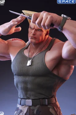 1/4 Scale Guile Statue - Deluxe Version