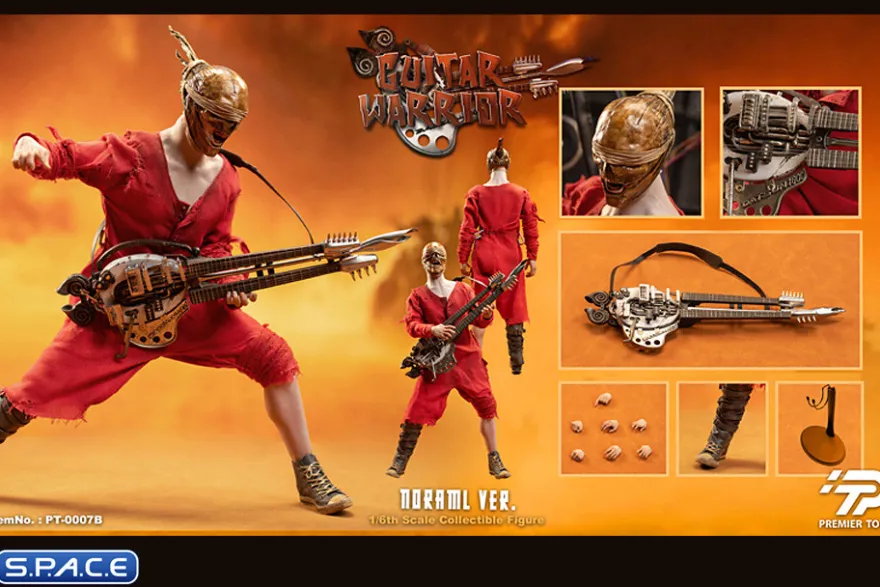 1/6 Scale Guitar Warrior