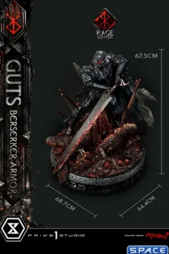 1/4 Scale Guts Berserker Armor Rage Edition Ultimate Premium Masterline Statue