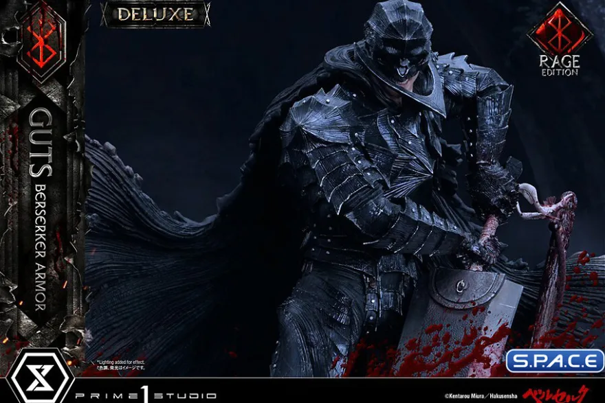 1/4 Scale Guts Berserker Armor Rage Edition Deluxe Version Ultimate Premium Masterline Statue