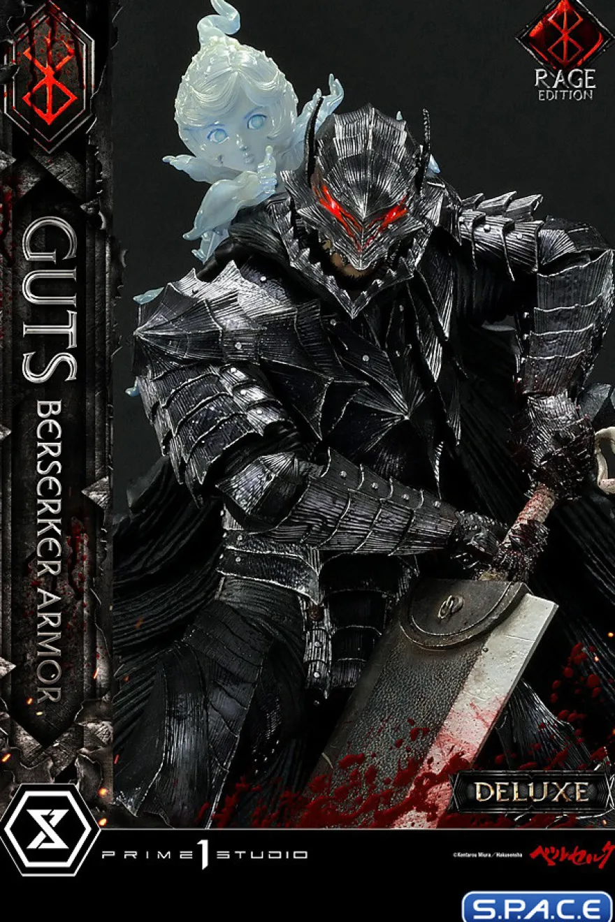 1/4 Scale Guts Berserker Armor Rage Edition Deluxe Version Ultimate Premium Masterline Statue