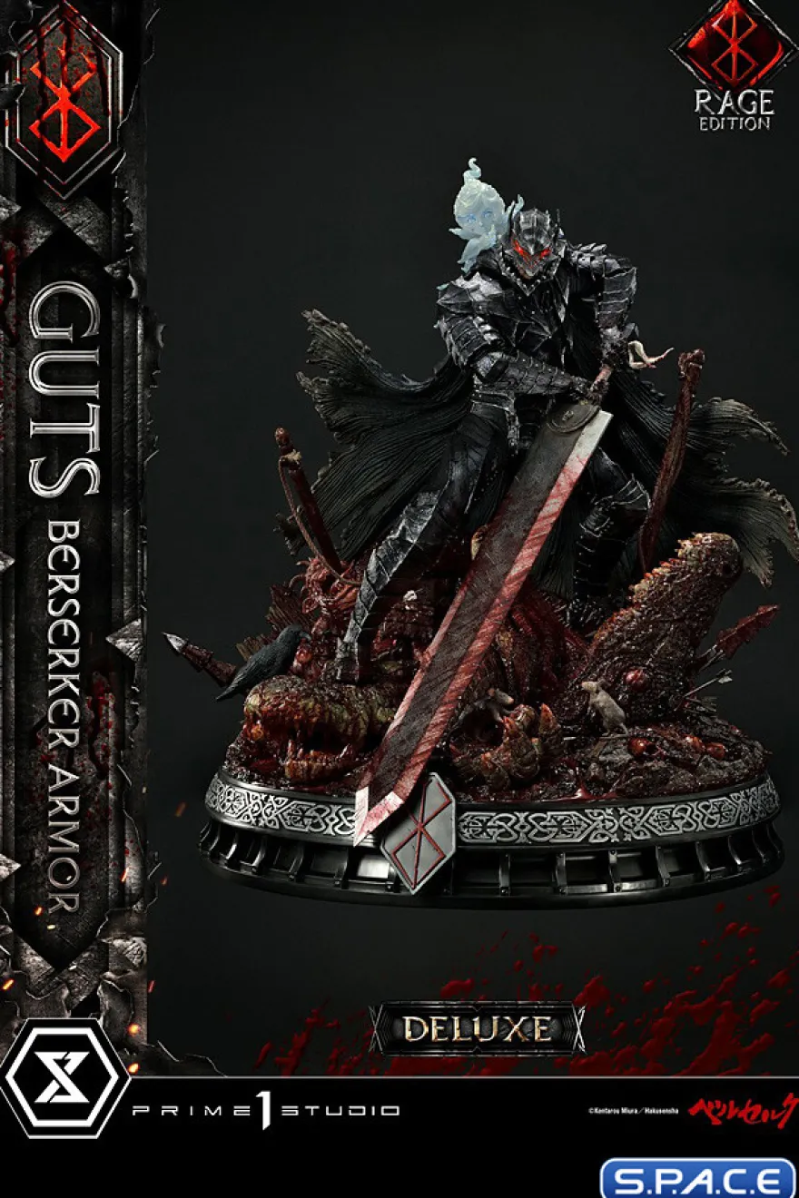 1/4 Scale Guts Berserker Armor Rage Edition Deluxe Version Ultimate Premium Masterline Statue