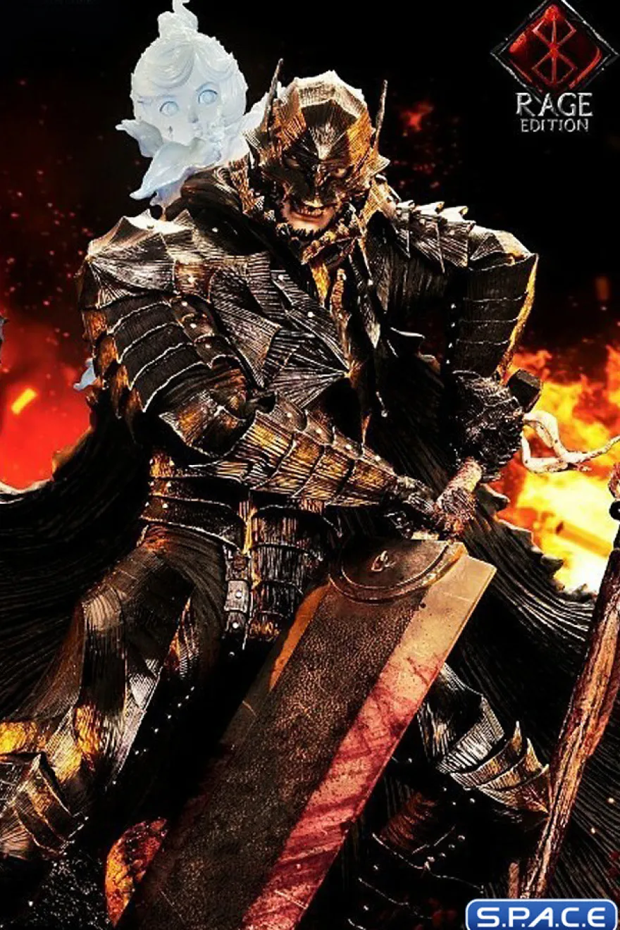 1/4 Scale Guts Berserker Armor Rage Edition Deluxe Version Ultimate Premium Masterline Statue