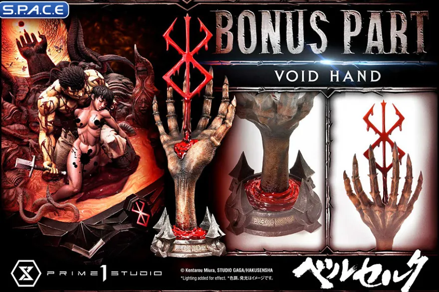 1/4 Scale Guts & Casca Legacy Art »Kentaro Miura« Statue