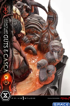 1/4 Scale Guts & Casca Legacy Art »Kentaro Miura« Statue