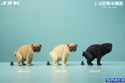1/6 Scale half squatting Pug