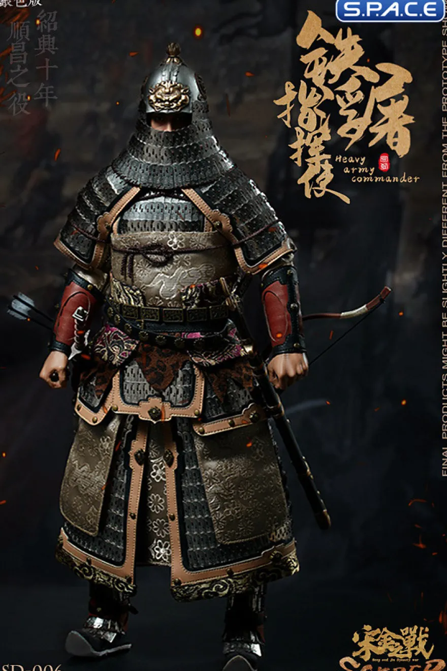 1/6 Scale Heavy Army Commander Jin Dynasty - Silver Version