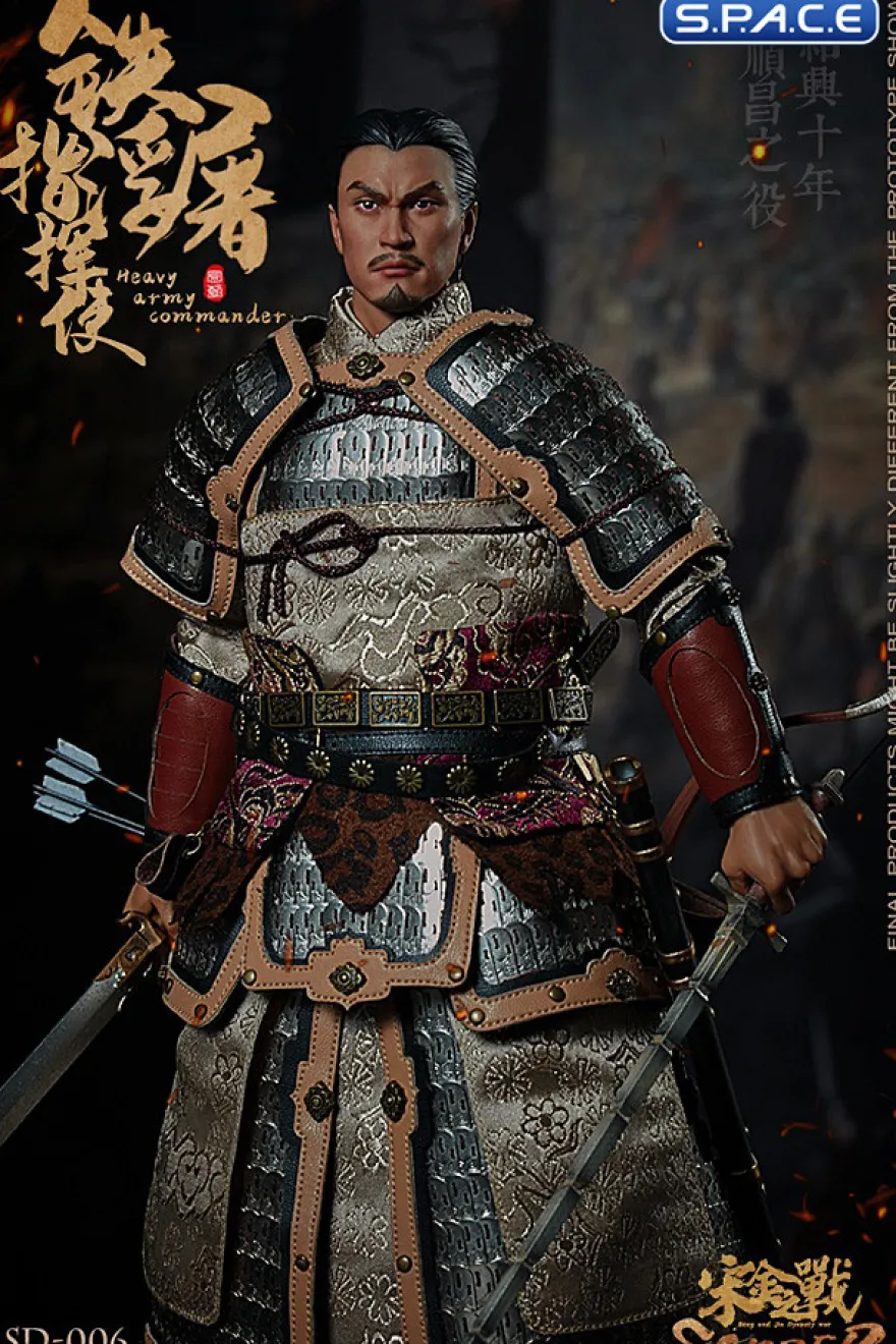 1/6 Scale Heavy Army Commander Jin Dynasty - Silver Version