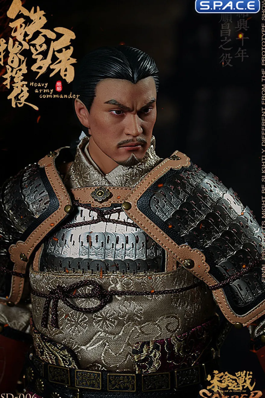 1/6 Scale Heavy Army Commander Jin Dynasty - Silver Version