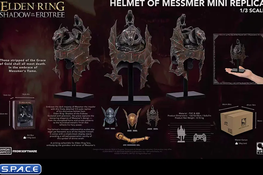 1/3 Scale Helmet of Messmer Replica