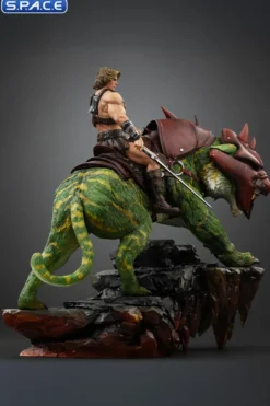 1/10 Scale He-Man and Battle Cat Art Scale Statue