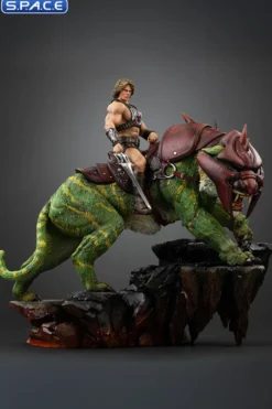 1/10 Scale He-Man and Battle Cat Art Scale Statue