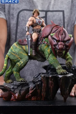 1/10 Scale He-Man and Battle Cat Art Scale Statue