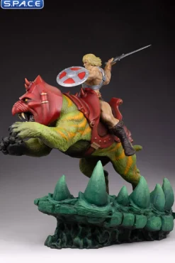 1/4 Scale He-Man & Battle Cat Maquette