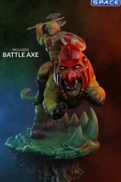 1/4 Scale He-Man & Battle Cat Maquette