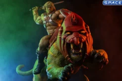 1/4 Scale He-Man & Battle Cat Maquette