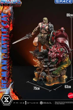 1/4 Scale He-Man & Battle Cat Real Elite Masterline Statue