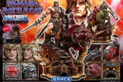 1/4 Scale He-Man & Battle Cat Real Elite Masterline Statue