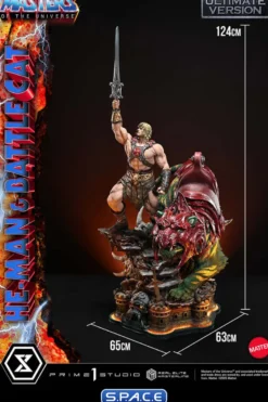1/4 Scale He-Man & Battle Cat Real Elite Masterline Statue