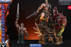 1/4 Scale He-Man & Battle Cat Real Elite Masterline Statue