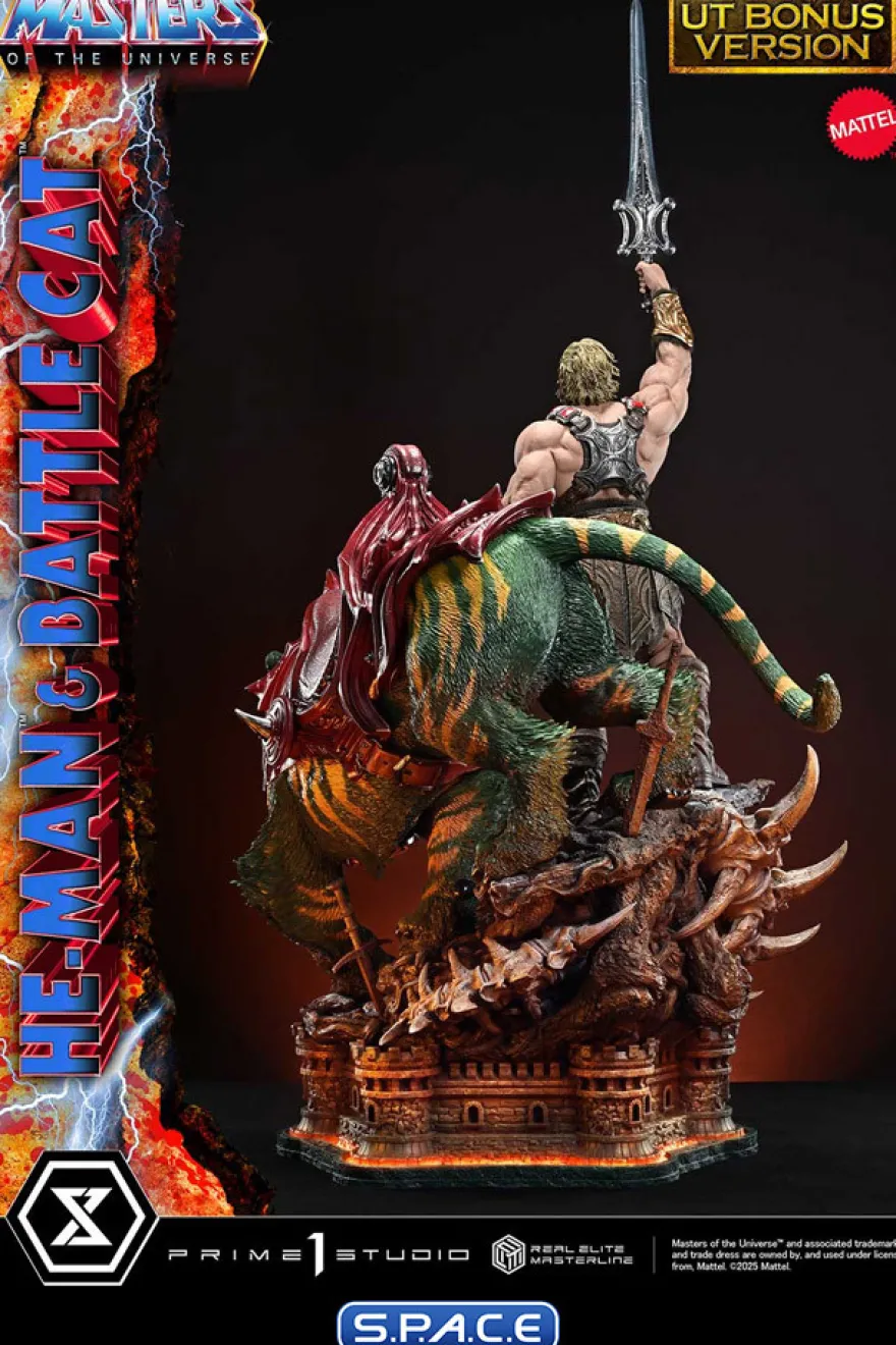1/4 Scale He-Man & Battle Cat Real Elite Masterline Statue