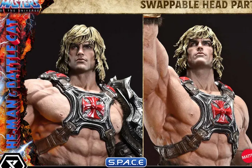 1/4 Scale He-Man & Battle Cat Real Elite Masterline Statue