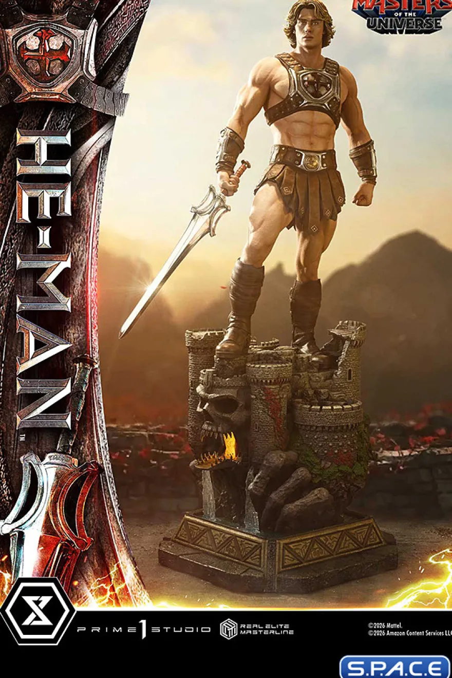 1/3 Scale He-Man Deluxe Real Elite Masterline Statue