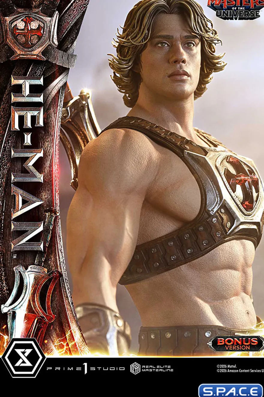 1/3 Scale He-Man Deluxe Real Elite Masterline Statue