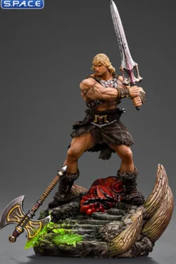 1/10 Scale He-Man Unleashed Deluxe Art Scale Statue