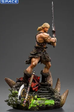 1/10 Scale He-Man Unleashed Deluxe Art Scale Statue