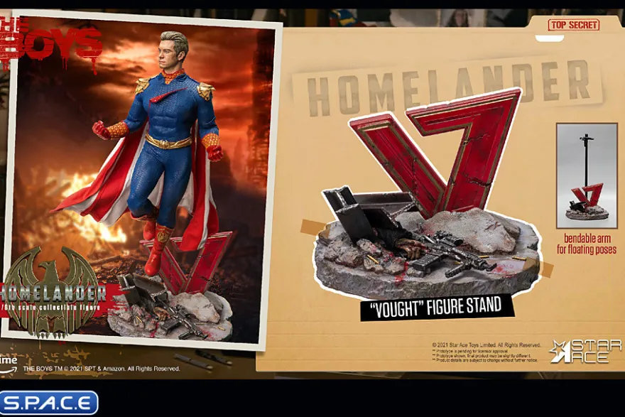 1/6 Scale Homelander Vought Logo Base