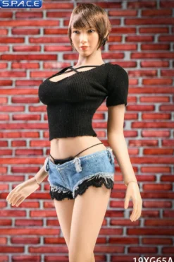 1/6 Scale Hot Pants with black Top