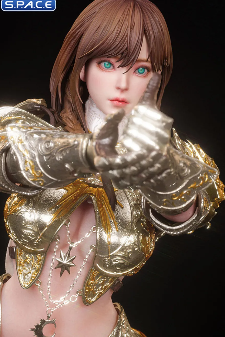 1/6 Scale Hwit ole-Phoeleo - sculpted Hair Version