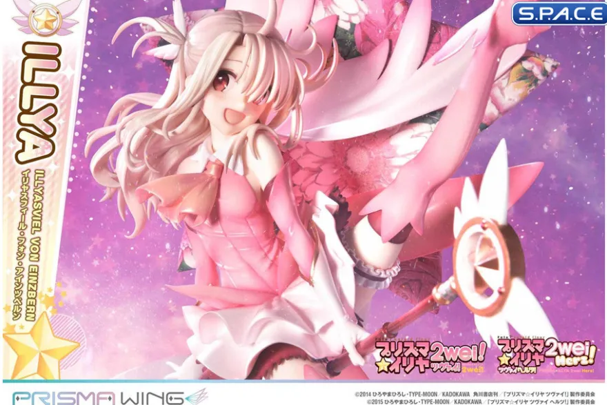 1/7 Scale Illyasviel von Einzbern Prisma Wing PVC Statue