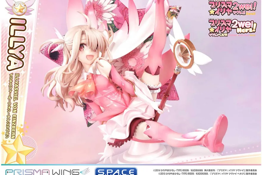 1/7 Scale Illyasviel von Einzbern Prisma Wing PVC Statue